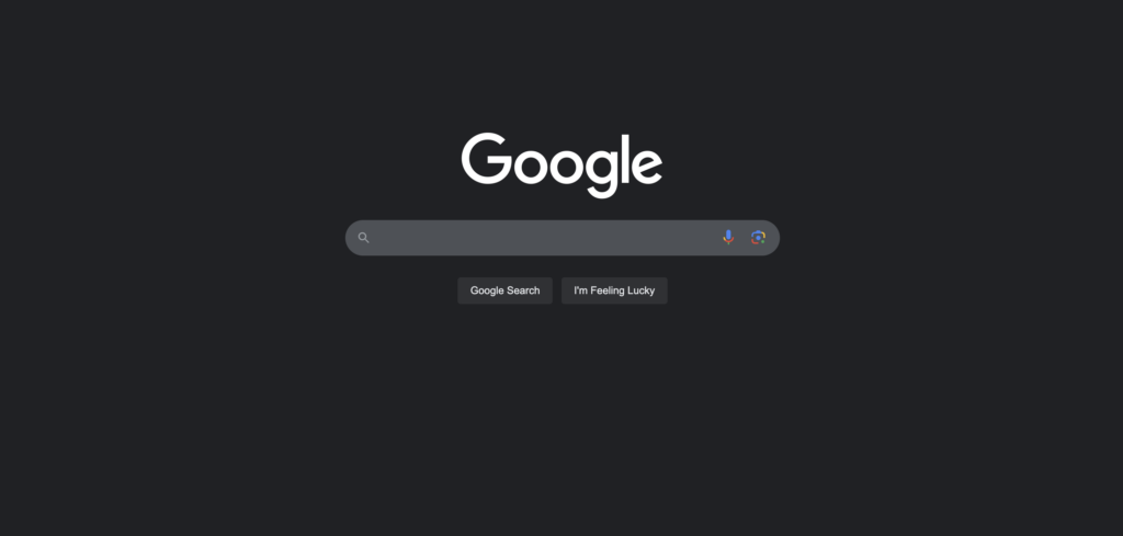 Google search bar